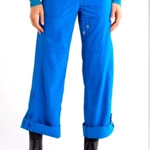Nwt! KkCo Cobalt Blue Cuffed Pants